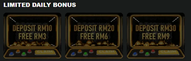 Limited Daily Bonus
